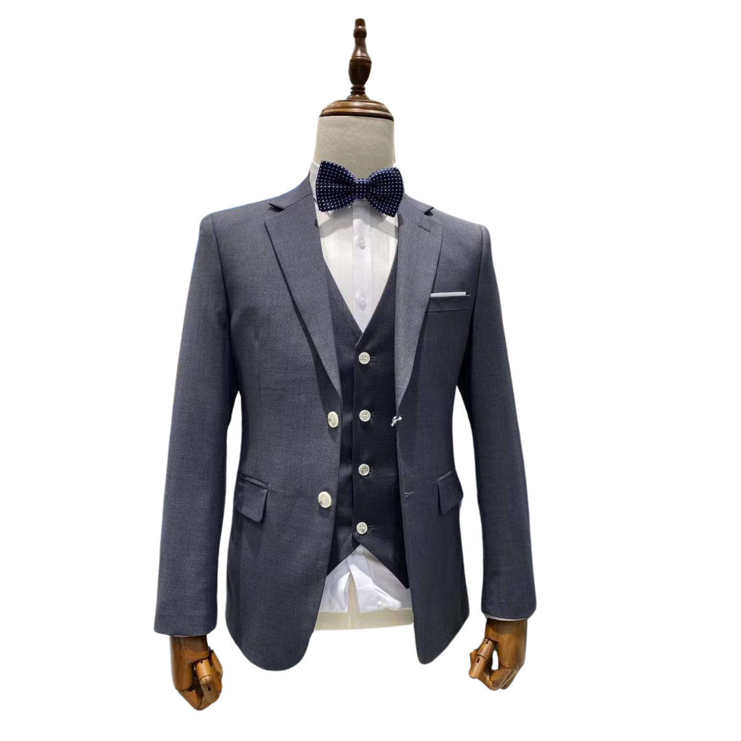 2 Button 3 Piece Men's Suit