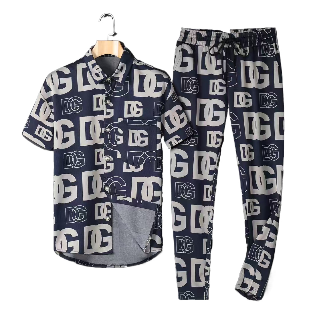 Dolce & Gabbana Men’s Graphic Tracksuit Set